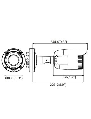 Kamera DS-2CD1643G0-IZ
