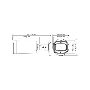 HAC-HFW1200R-Z-IRE6-A-2712 Kamera analog HD 2Mpx 2.7mm-12mm